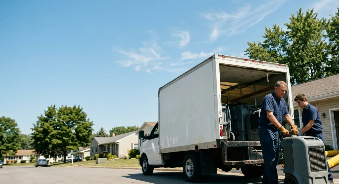 Water Damage Cleanup in Black River Falls, WI near me